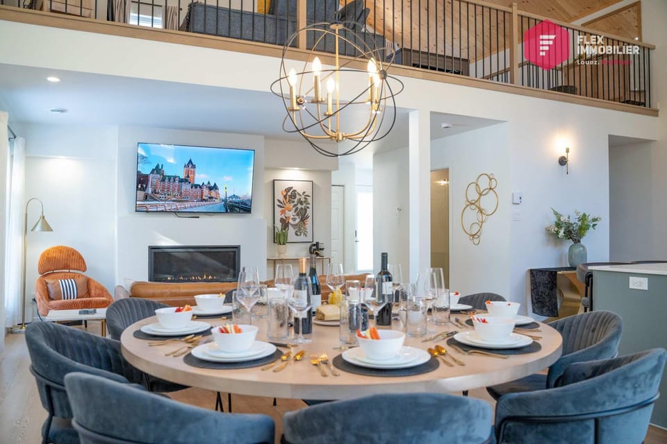 Le Petit Frontenac - Chalet haut de gamme avec spa à Shannon - Resort près de Québec House in Quebec City