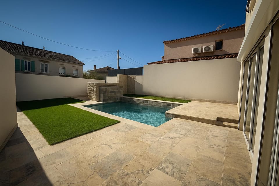 Havre de paix avec piscine & grand jardin 6 pers Villa in Marseille