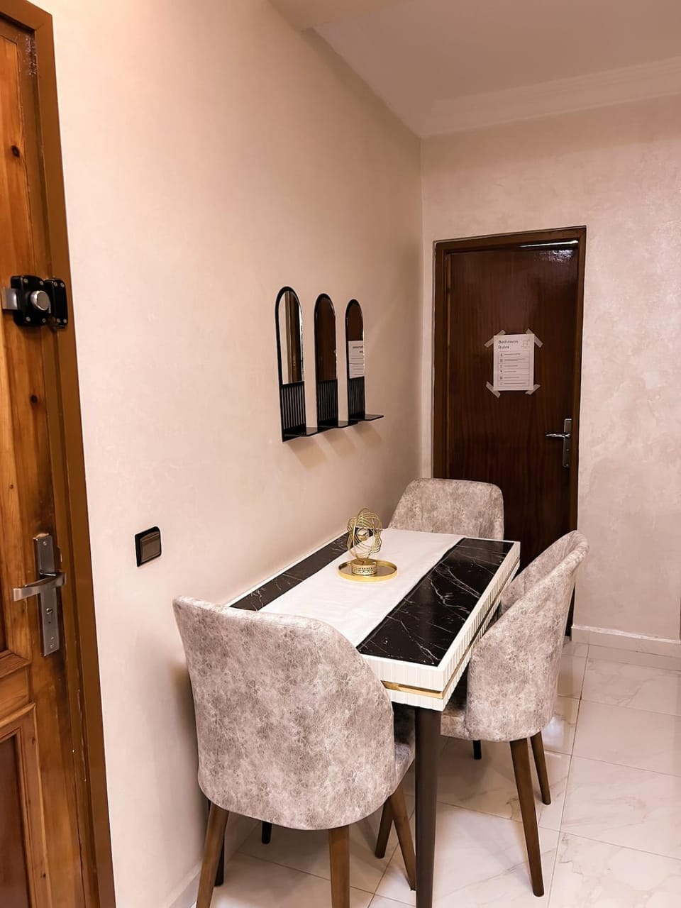 Central with workspace fiber optics private parking Apartment in Agadir
