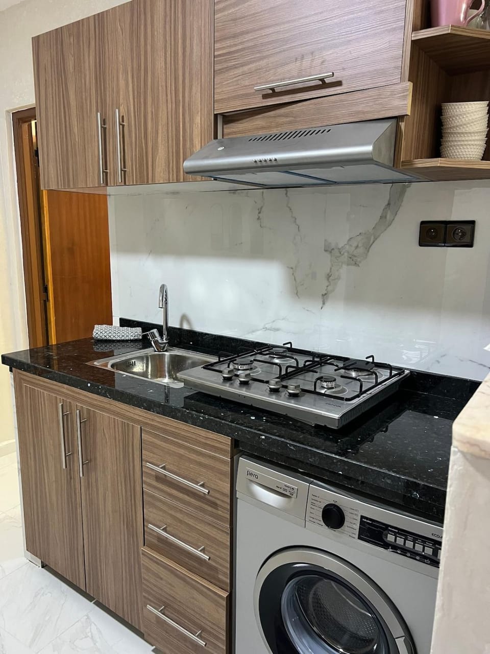 Central with workspace fiber optics private parking Apartment in Agadir