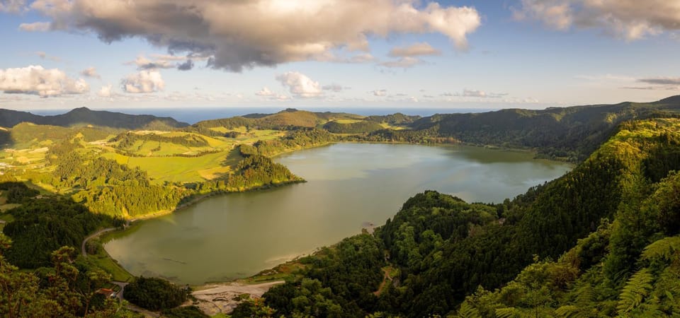 Nearby landmark, Natural landscape, Bird's eye view, Lake view