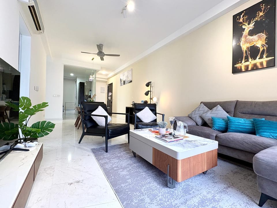 TV and multimedia, Living room, City view, air conditioner