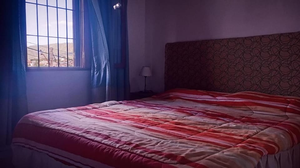 Property building, Bed, View (from property/room), Photo of the whole room, Bedroom, Street view, Quiet street view