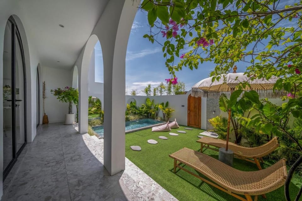Unu Villa 6 Mediterranean 2BR With Rooftop & Pool Villa in North Kuta