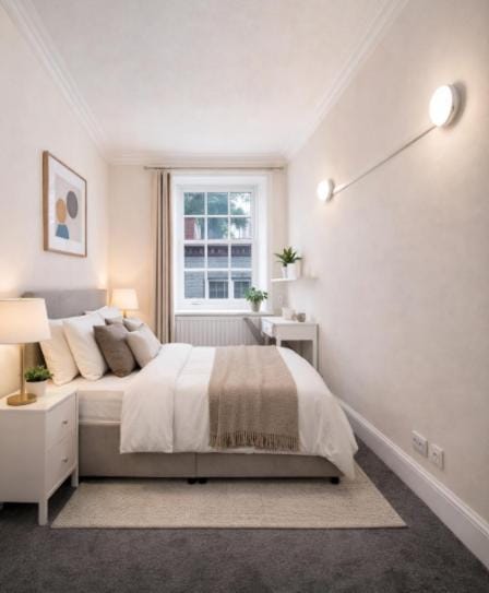 Bed, Bedroom