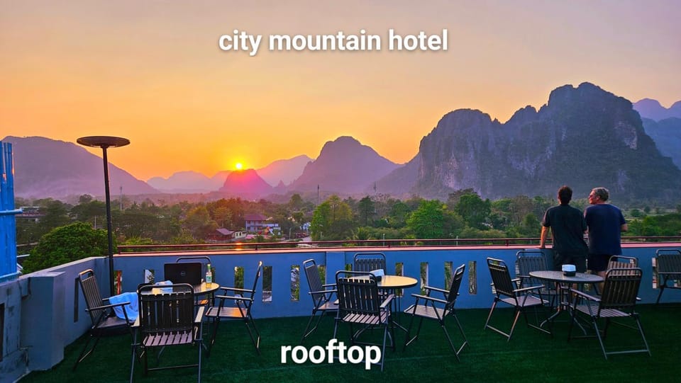 Natural landscape, Mountain view, Sunrise