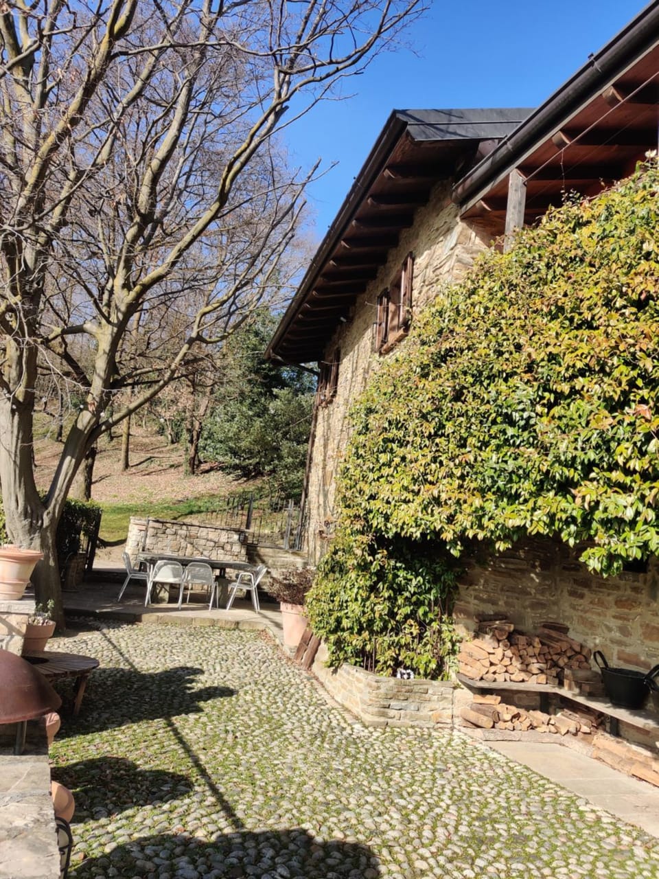 Property building, Garden