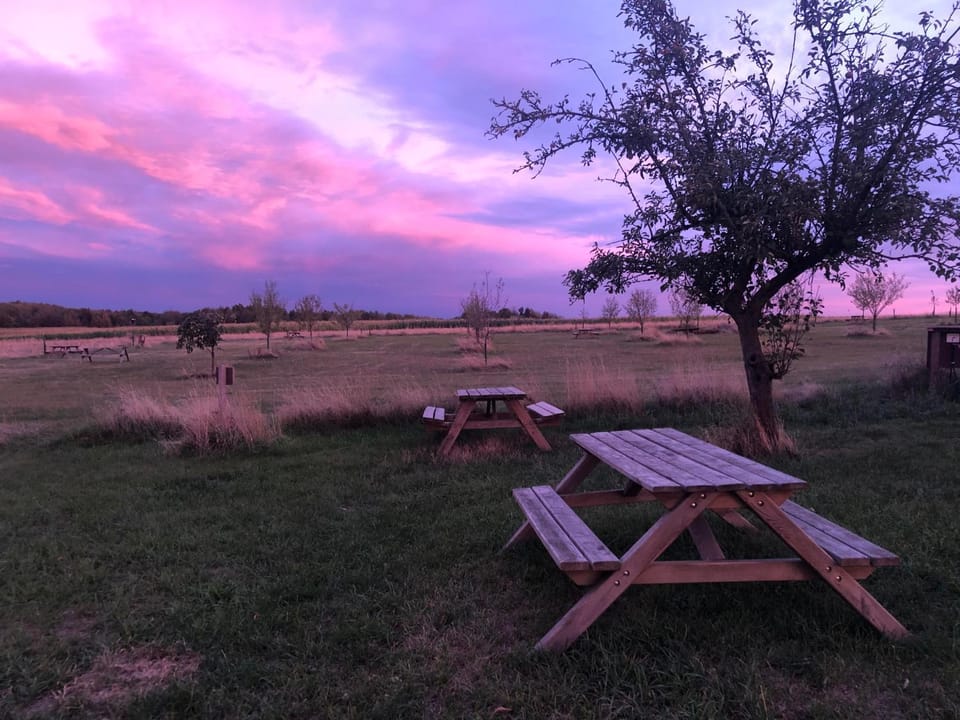 Natural landscape, Sunset