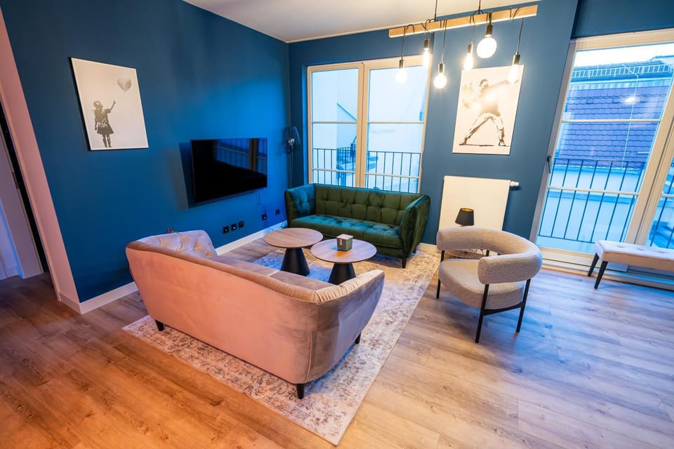 Pacmans Penthouse Apartment in Leipzig