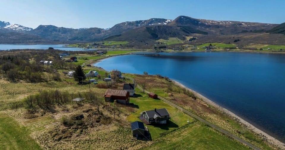 Spring, Day, Natural landscape, Bird's eye view, Lake view, Mountain view