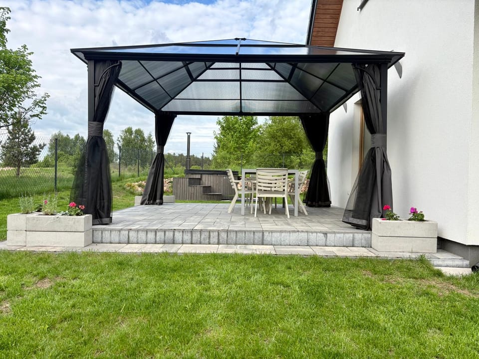Property building, Patio, Garden view