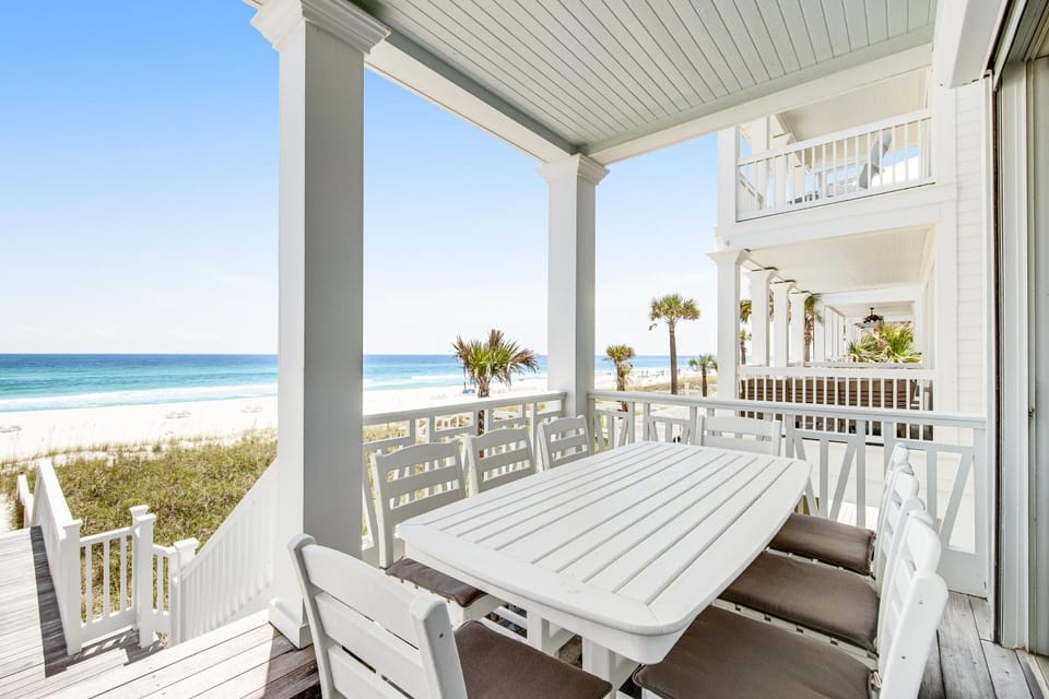 Gulf-front home with breathtaking views in gated Carillon Beach community House in Carillon Beach