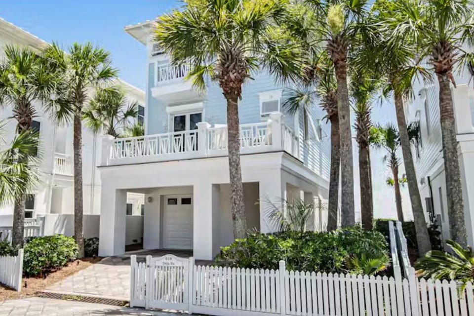 Gulf-front home with breathtaking views in gated Carillon Beach community House in Carillon Beach