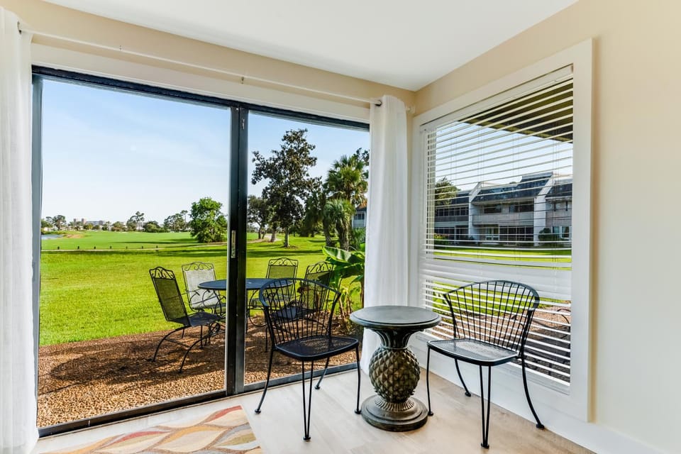 Golf course-adjacent home with shuffleboard table & furnished patio House in Lower Grand Lagoon