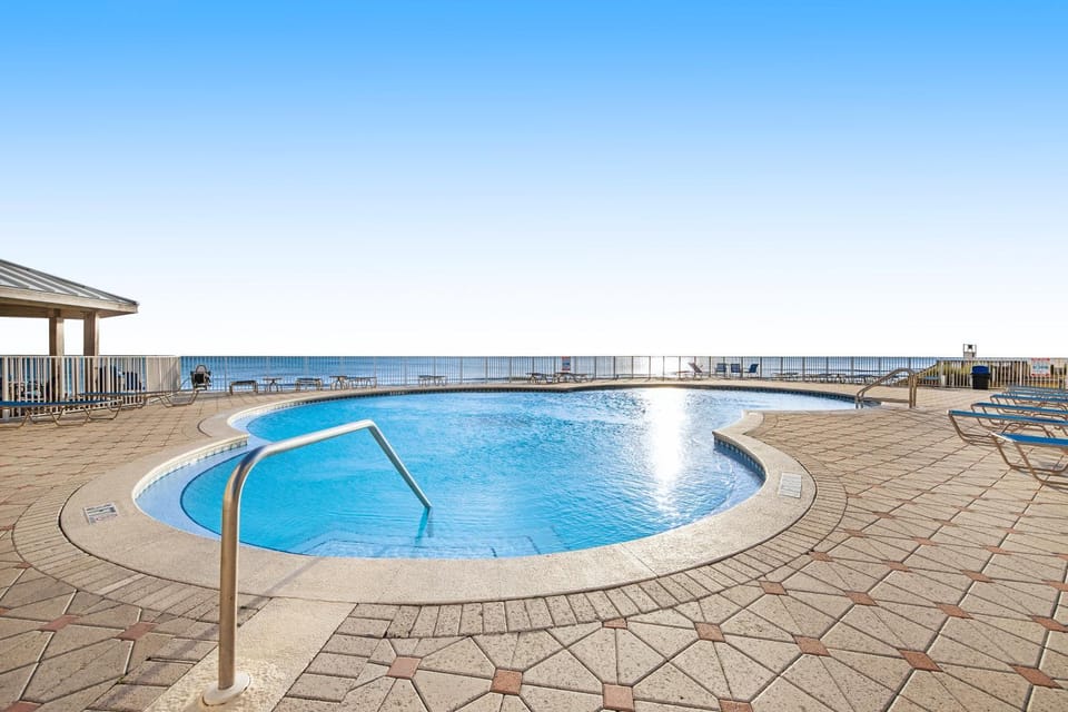 Beachfront ground-floor condo with beach & Gulf views outdoor pool & tennis House in Miramar Beach