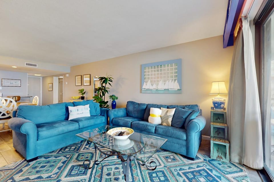 8th floor condo with Gulf views balcony pools hot tubs central AC and WiFi House in Miramar Beach