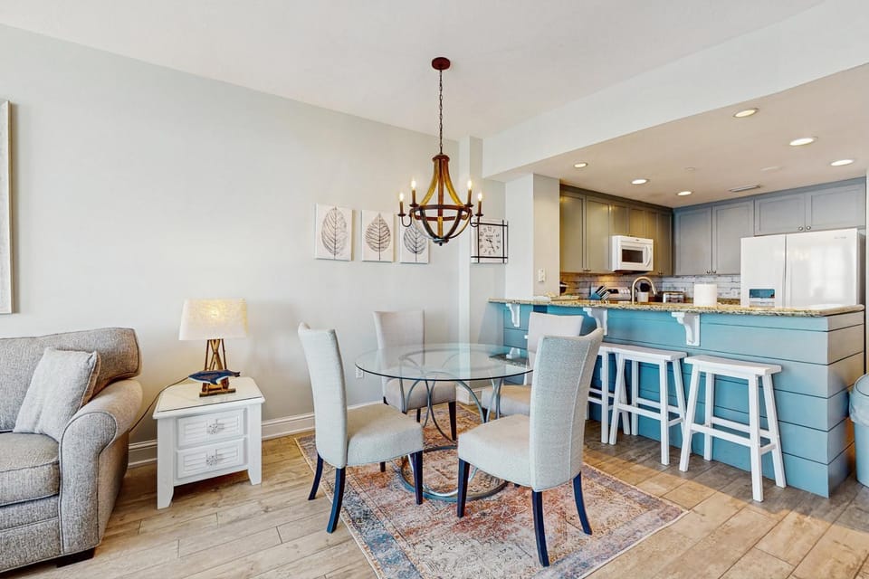 Stylish oceanfront condo including shared pool and beach access House in Panama City Beach