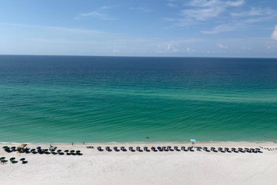 Oceanfront High-Rise Condo with 180 Degree Unobstructed Ocean View & Shared Pool House in Pensacola Beach