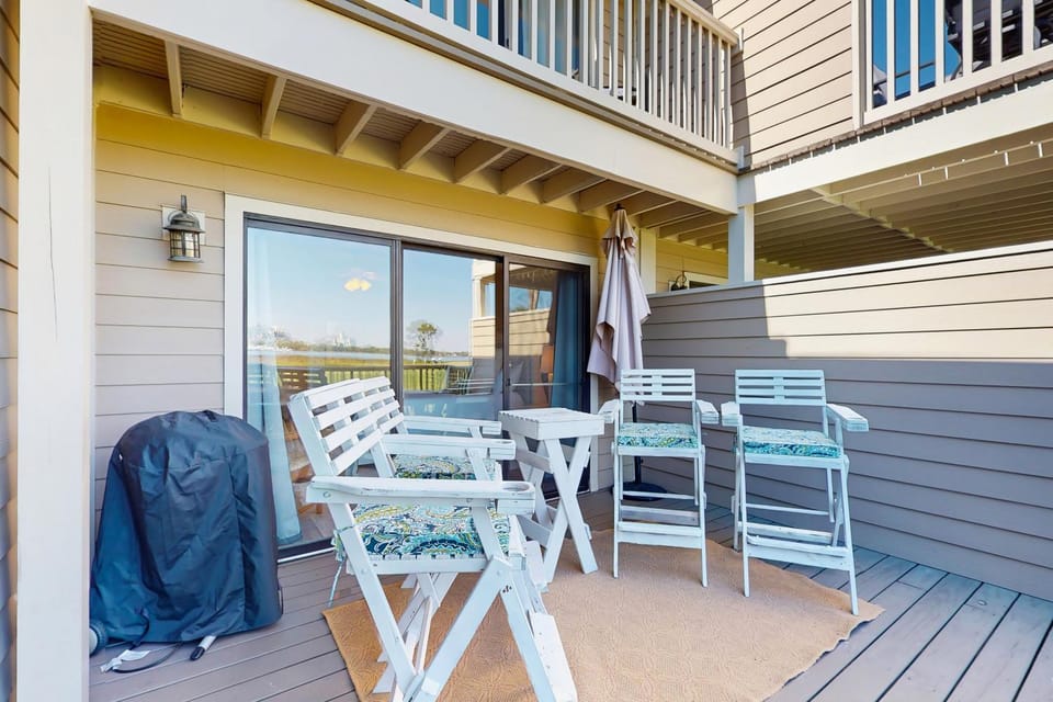 Townhome with bay & golf views pool beach tram - W&D central AC House in Miramar Beach
