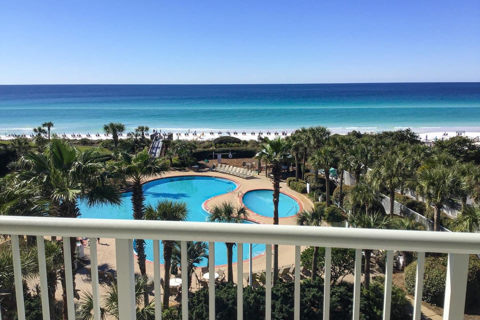 4th Floor Condo with Gulf View Fitness Center Pools Beach Access House in Miramar Beach
