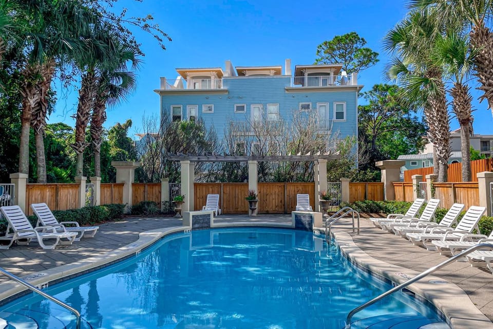 Coastal Dunes - 12A Townhouse in Santa Rosa Beach Pool House in South Walton County