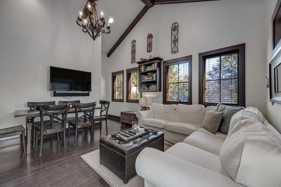Home steps from the beach with plunge pool gas grill scenic balcony & AC House in Seagrove Beach