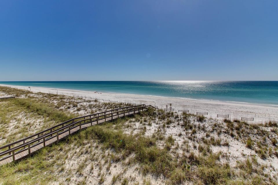 Ground-floor condo with pool hot tub & patio - walk to beach House in Perdido Key