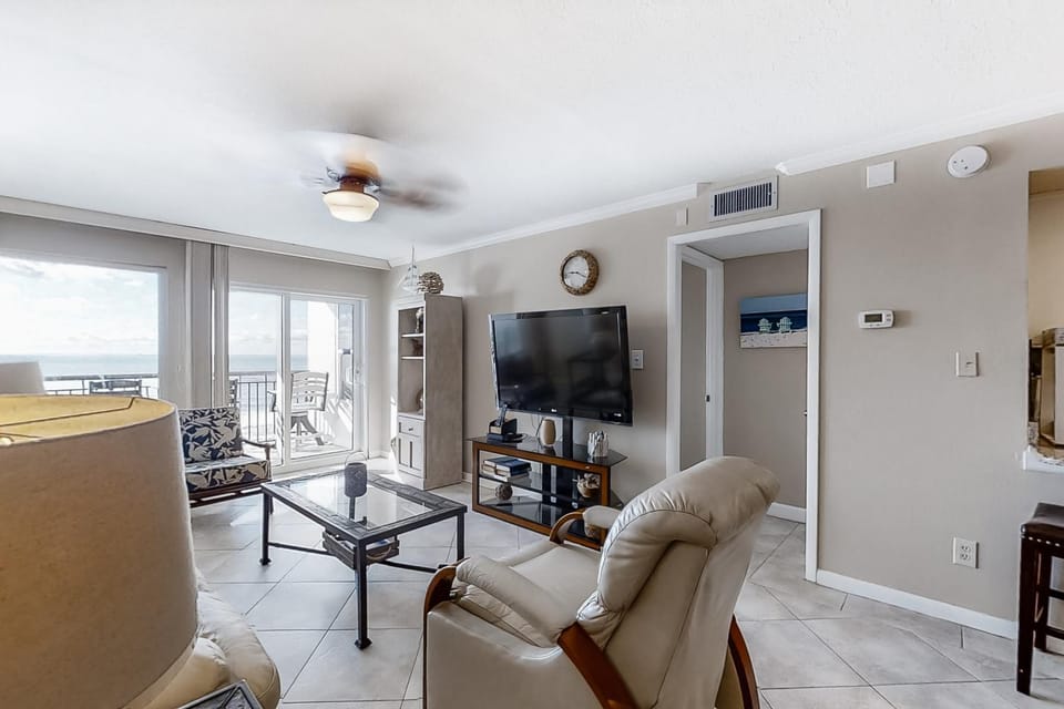Gulf-front condo with heated pool fitness room & beach chairs - close to dining House in Okaloosa Island