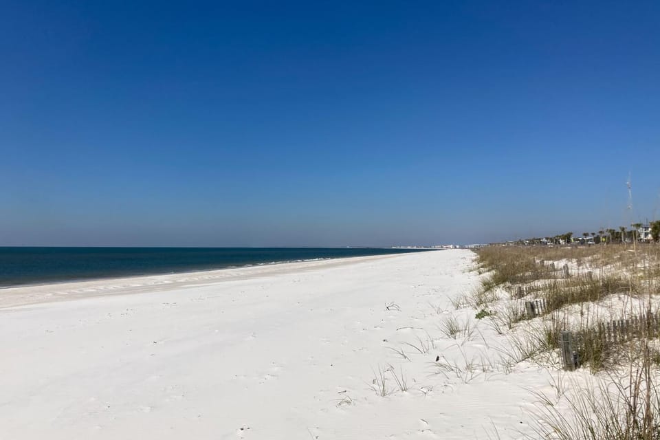 Gulf view getaway across from the beach with sunrooms gas grills AC & yard House in Mexico Beach