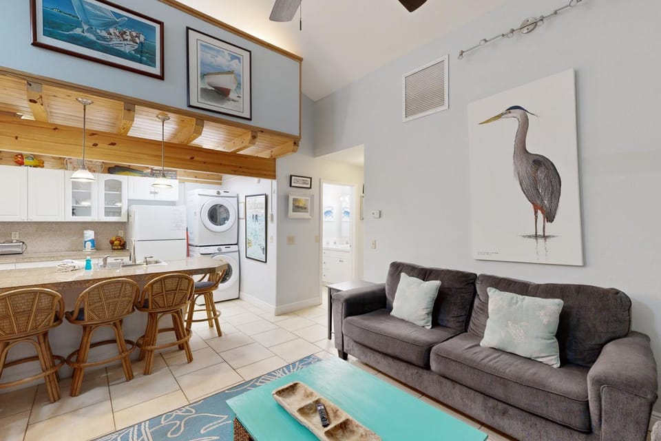 Classic Beach Condo with a Shared Pool Loft & Grill - Walk to the Beach House in Saint George Island