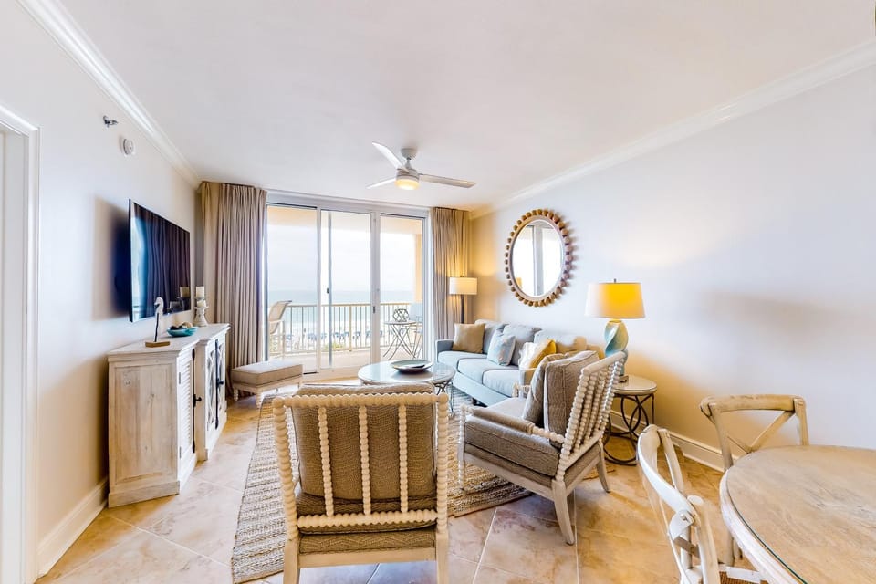 Seaside Living Elevated - Your Gulf Front Retreat Awaits with Double Beach Service House in Okaloosa Island