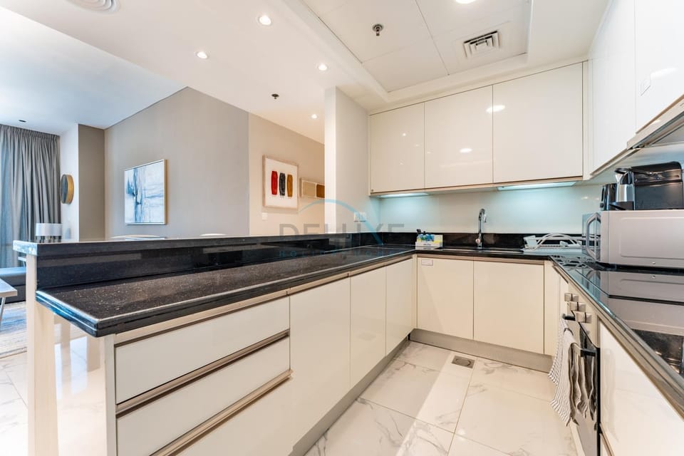 dishwasher, microwave, stove, kitchen