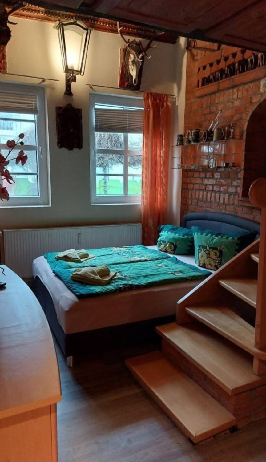 Ferienhof Pommerngreif -Große Wohnung , familiär, mit Poolnutzung und Grillmöglichkeit Apartment in Zinnowitz