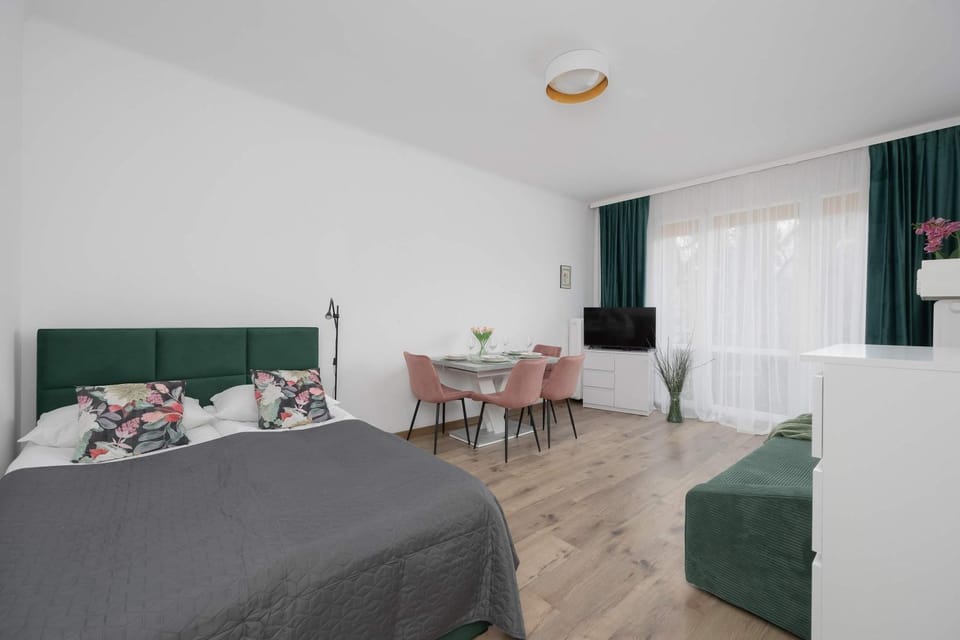 Bed, TV and multimedia, Living room, Photo of the whole room, Seating area, Bedroom