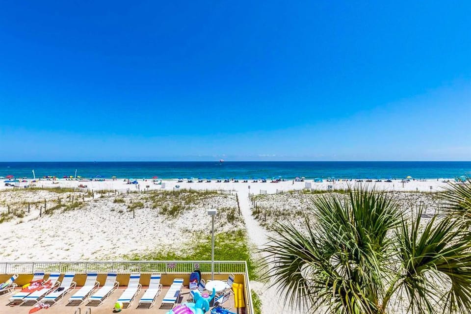 12th-floor beachfront condo with private balcony AC hot tub pool sauna House in West Beach