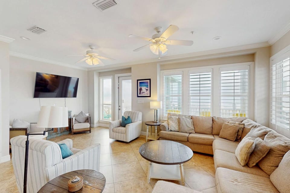 Three story beachfront home with private pool porch and boardwalk to gulf coast House in West Beach