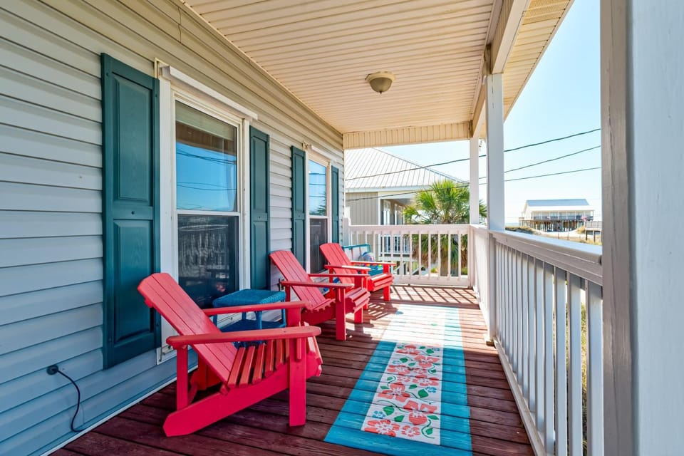 Gulf-View Home - Bay Views Free Internet Central AC Washer & Dryer House in Dauphin Island