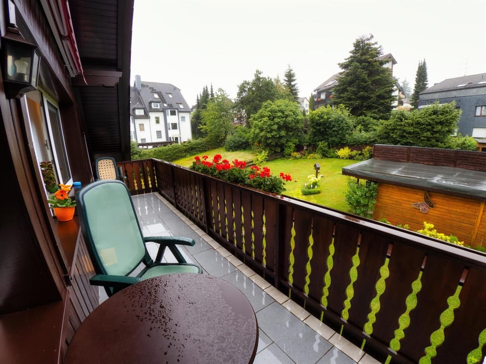 Balcony/Terrace, Garden view
