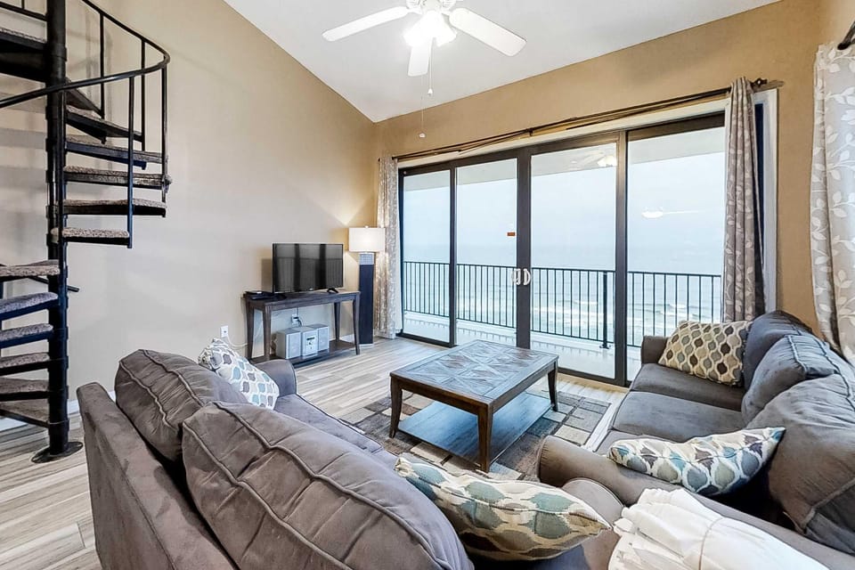 Gulf-front corner condo with wraparound balcony pools beach access House in Orange Beach