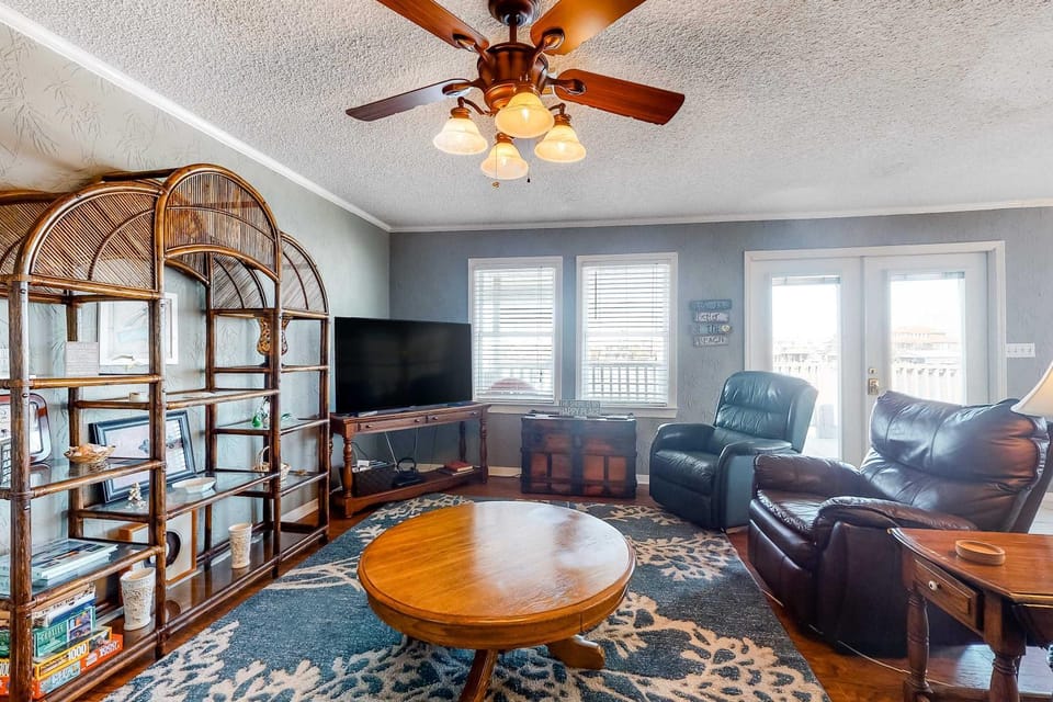 Dog-Friendly Bayfront Getaway with Two Kitchens Free WiFi & a Great Location House in Dauphin Island