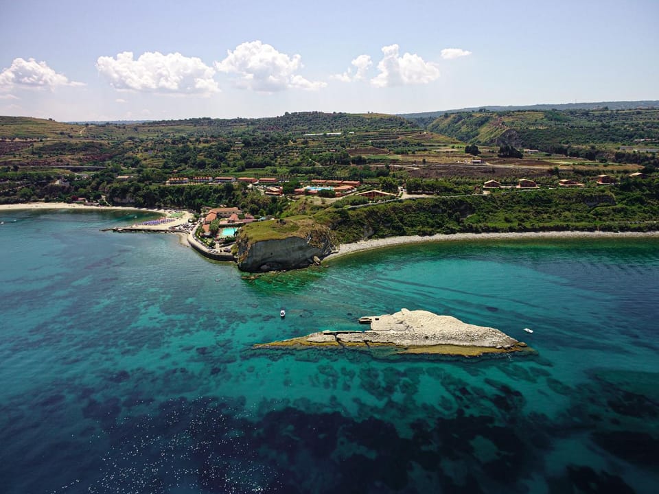 Natural landscape, Bird's eye view, Sea view
