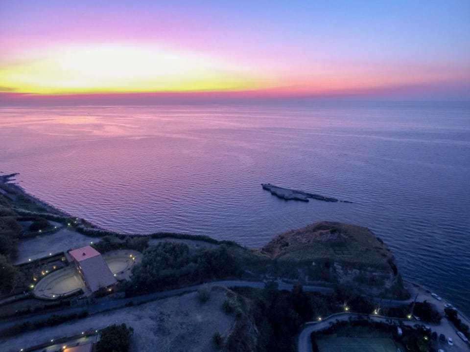 Nearby landmark, Natural landscape, Bird's eye view, Beach, Sea view, Sunrise