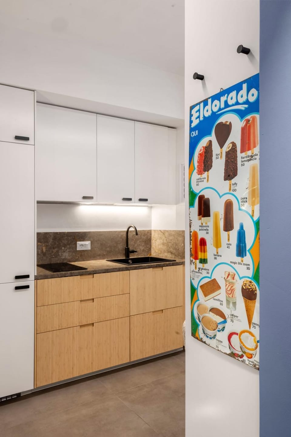 Kitchen or kitchenette, kitchen
