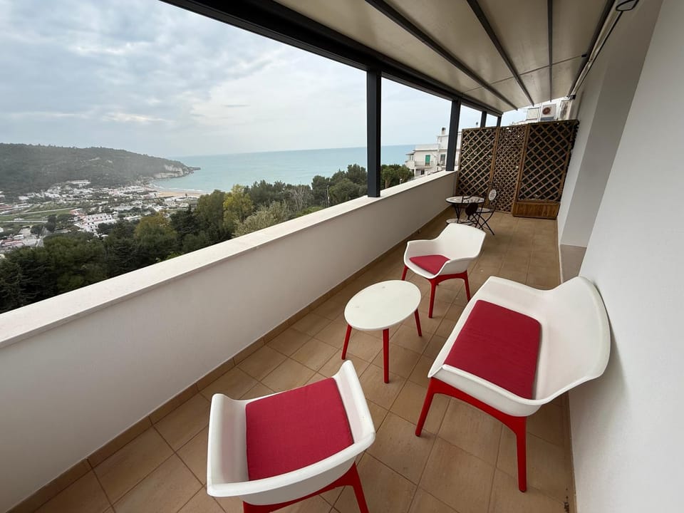 View (from property/room), Balcony/Terrace, Sea view