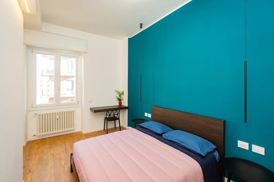 Andrea's blue flat city studies Milan Apartment in Milan