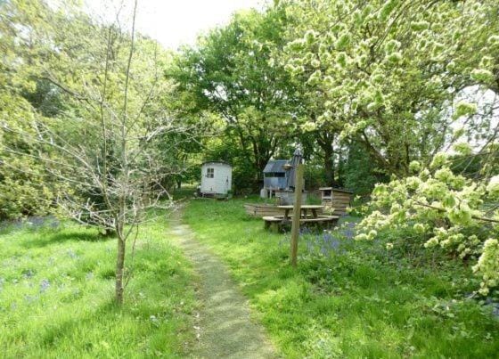 Shepherd's Delight - Shepherd's Hut with Hot Tub Campground/ 
RV Resort in Borough of Harrogate