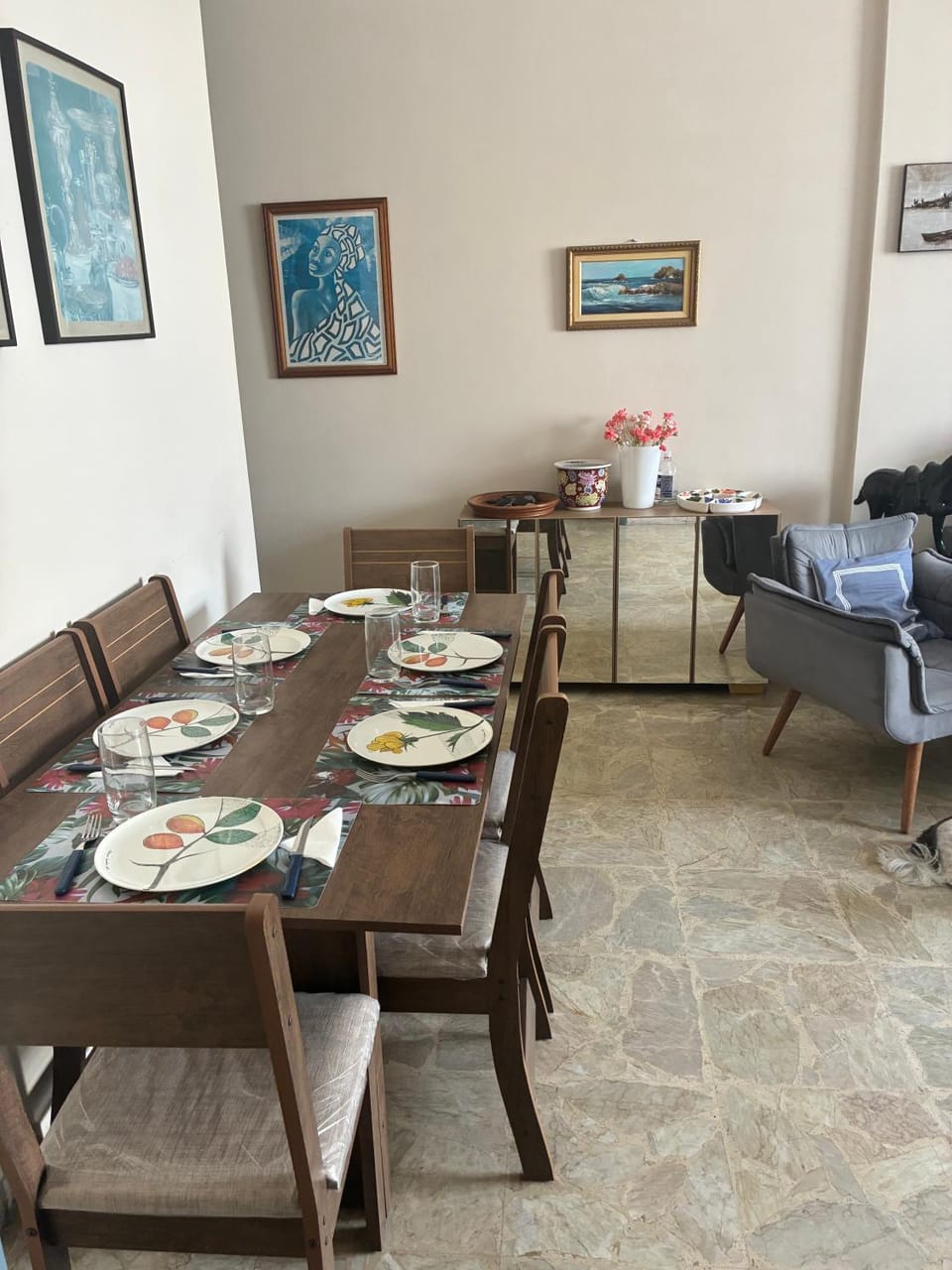 Living room, Dinner