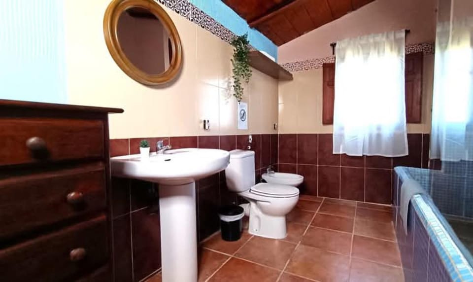 Bathroom, Living room
