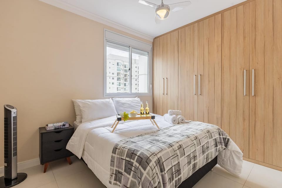 1307A Luxuoso ap no brás c/ vaga de garagem Apartment in Sao Paulo City