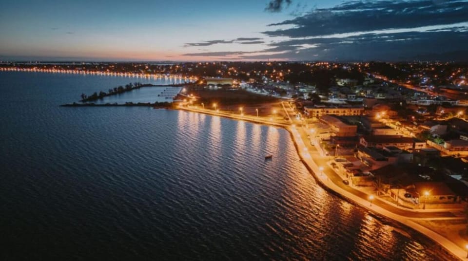 Natural landscape, Bird's eye view, Sunset